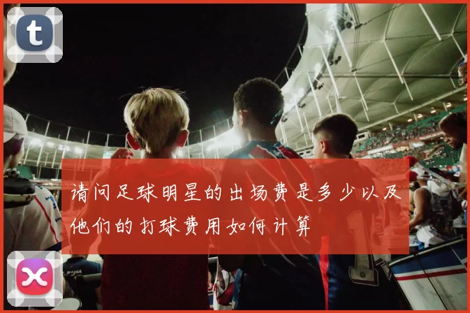 请问足球明星的出场费是多少以及他们的打球费用如何计算