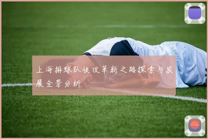 上海排球队快攻革新之路探索与发展全景分析